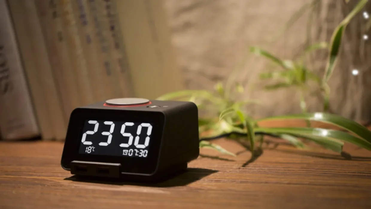 C1pro الإبداعية متعددة الوظائف الموسيقى المنبه LED الأطفال السرير ضوء مضيئة صامتة #5