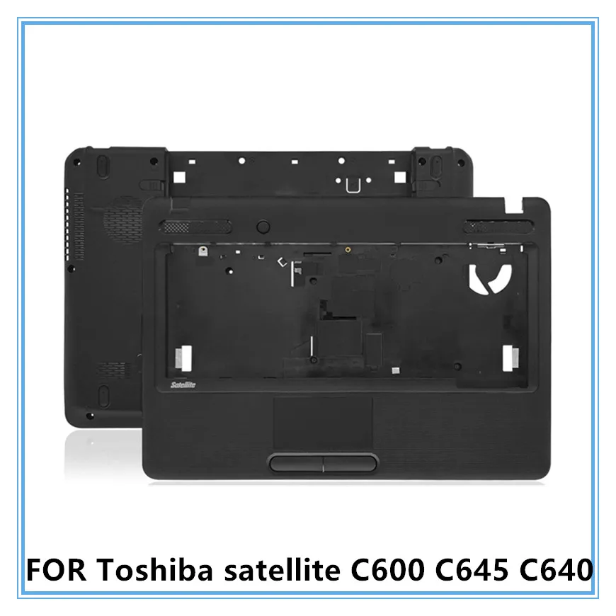 Para TOSHIBA Satellite C600 C645 C640 portátil LCD tapa trasera/cubierta superior con reposamanos/cubierta inferior