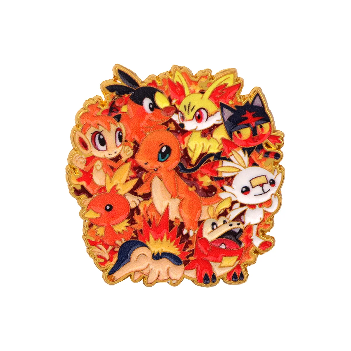 Japanische Anime Emaille Pin Anstecknadeln Abzeichen auf Rucksack Damen Brosche Kleidung Niedlicher Schmuck Mode Accessoires Geschenk
