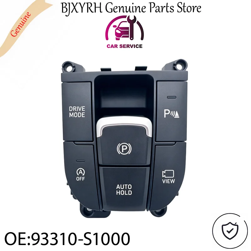 93310S1000 Electronic Parking Brake Switch Drive Mode Auto Hold View Button for Hyundai Santa Fe TM 2018-2020 OEM 93310-S1000