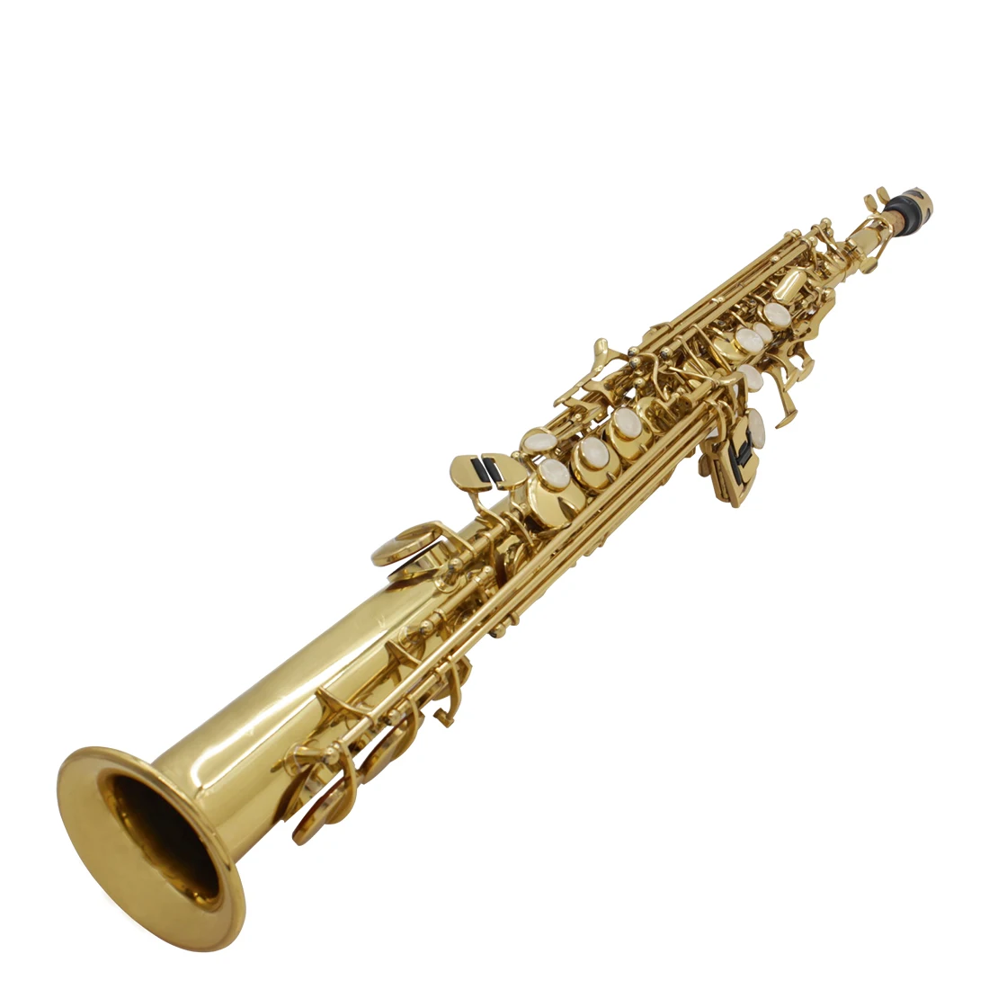 Professional Musical Instrument Factory Direct Selling 3 Style High Quality Soprano Slade Straight Saxophone