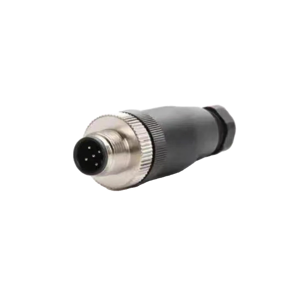 Industrial Applications IP67 Waterproof Connector 5 Pin Connector Panel Mount Flange Quick Release Coupling Straight Connector