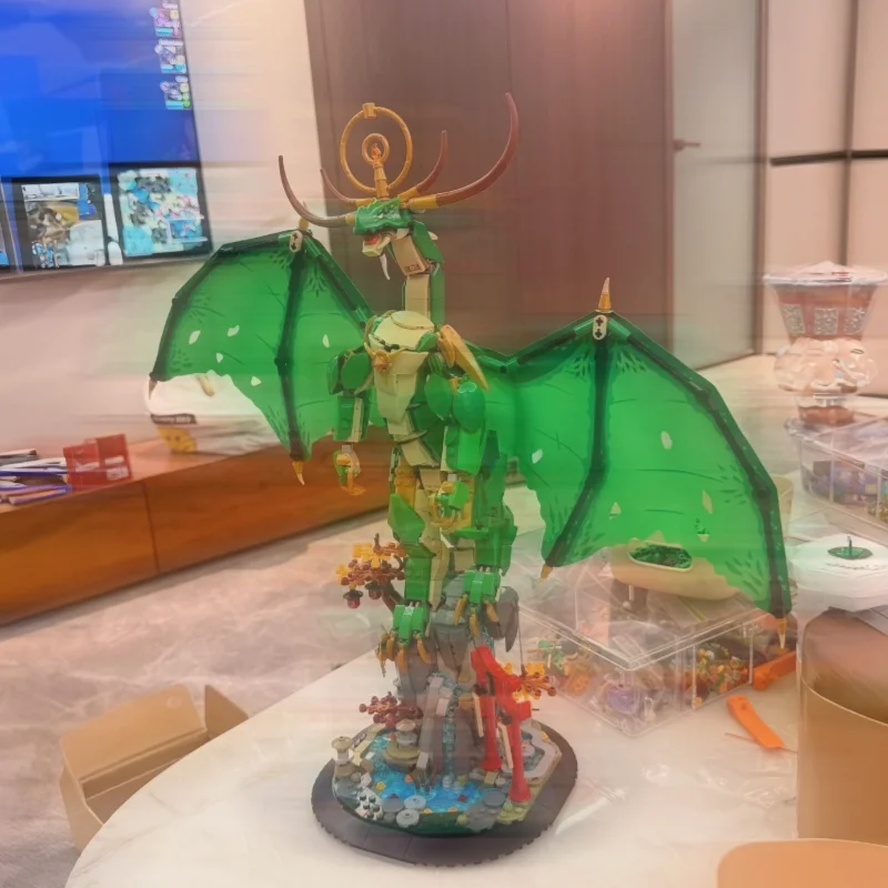 

Новинка! Конструктор 71847 «Дракон-покровитель» (1650 деталей) — модель для сборки, развивающая игрушка для детей, подарок на день рождения для мальчика