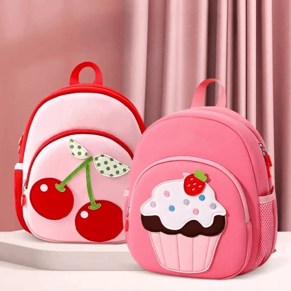 Lightweight Baby Harness Backpack Adjustable Safety Leash Design Cartoon Backpack Multi-Pocket Storage Soft Padding Back