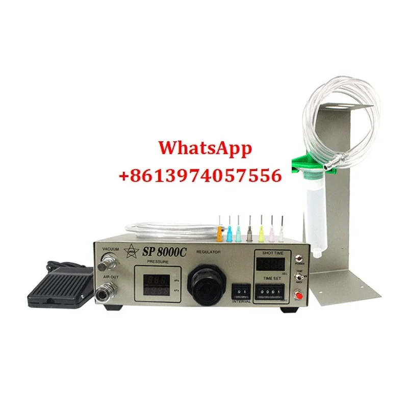 

SP8000C Полностью автоматическая машина для дозирования клея SP8000 Полностью автоматическая машина для дозирования клея с цифровым дисплеем