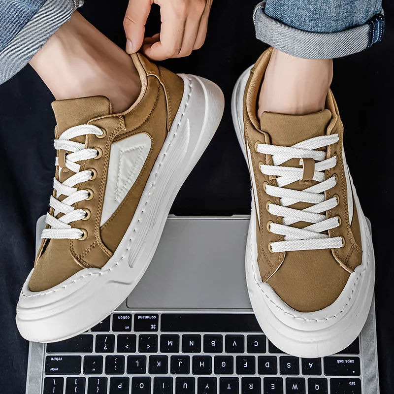 

Модные новые спортивные износостойкие дышащие удобные универсальные повседневные туфли на толстой подошве, увеличивающие рост