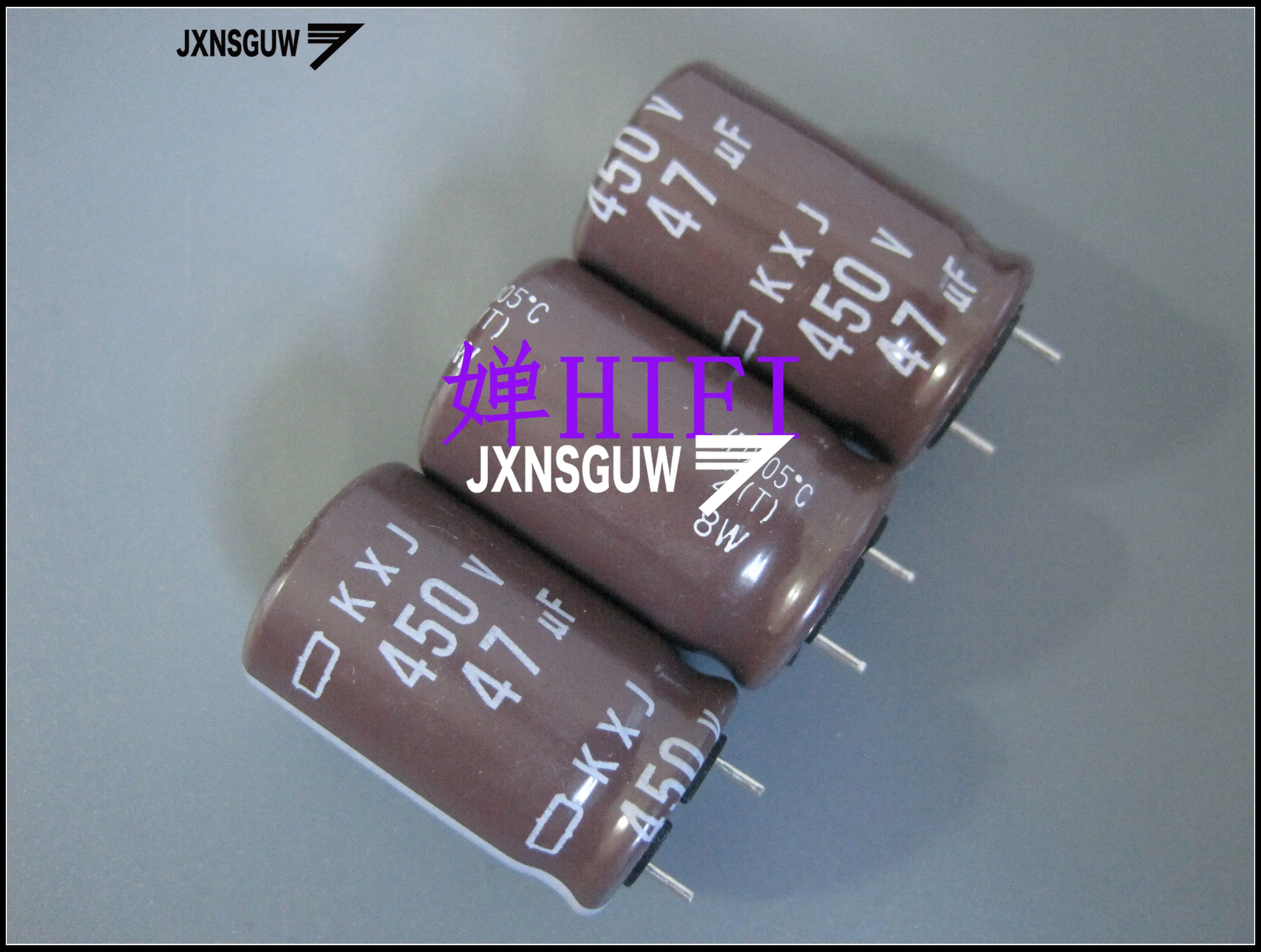 

10PCS NIPPON KXJ 450V47UF 16X25MM NCC Aluminum electrolytic capacitor 47UF/450V CHEMI-CON 105 degrees 47uF 450V