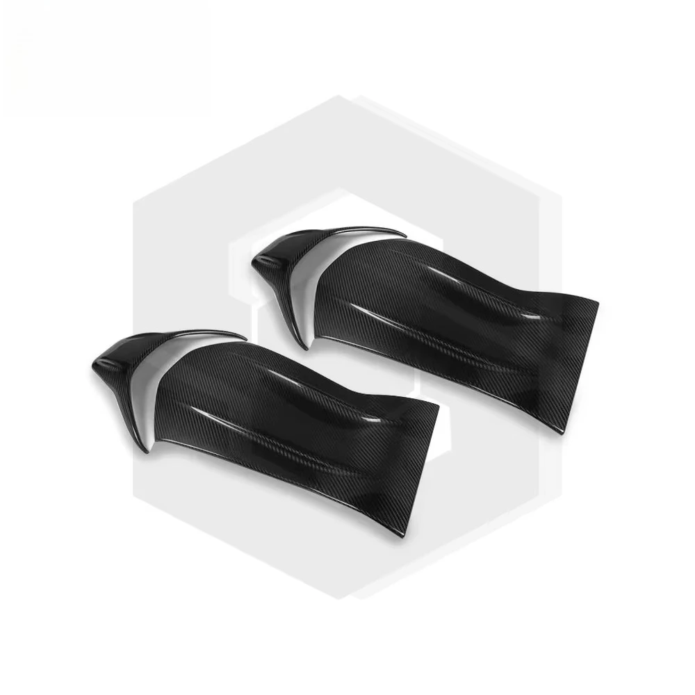 

W205 C63 Carbon Fiber Seat Back Cover Trim for Mercedes-Benz C-Class W205 C63 C43 AMG W176 CLA45 W117 A45 Seat Back Covers