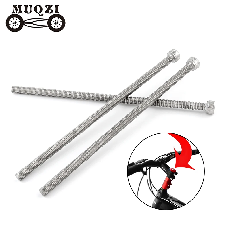 MUQZI Bike Fork Stem Extender Bolt For Mountain Road Bicycle Handlebar Extender Adapter Screw