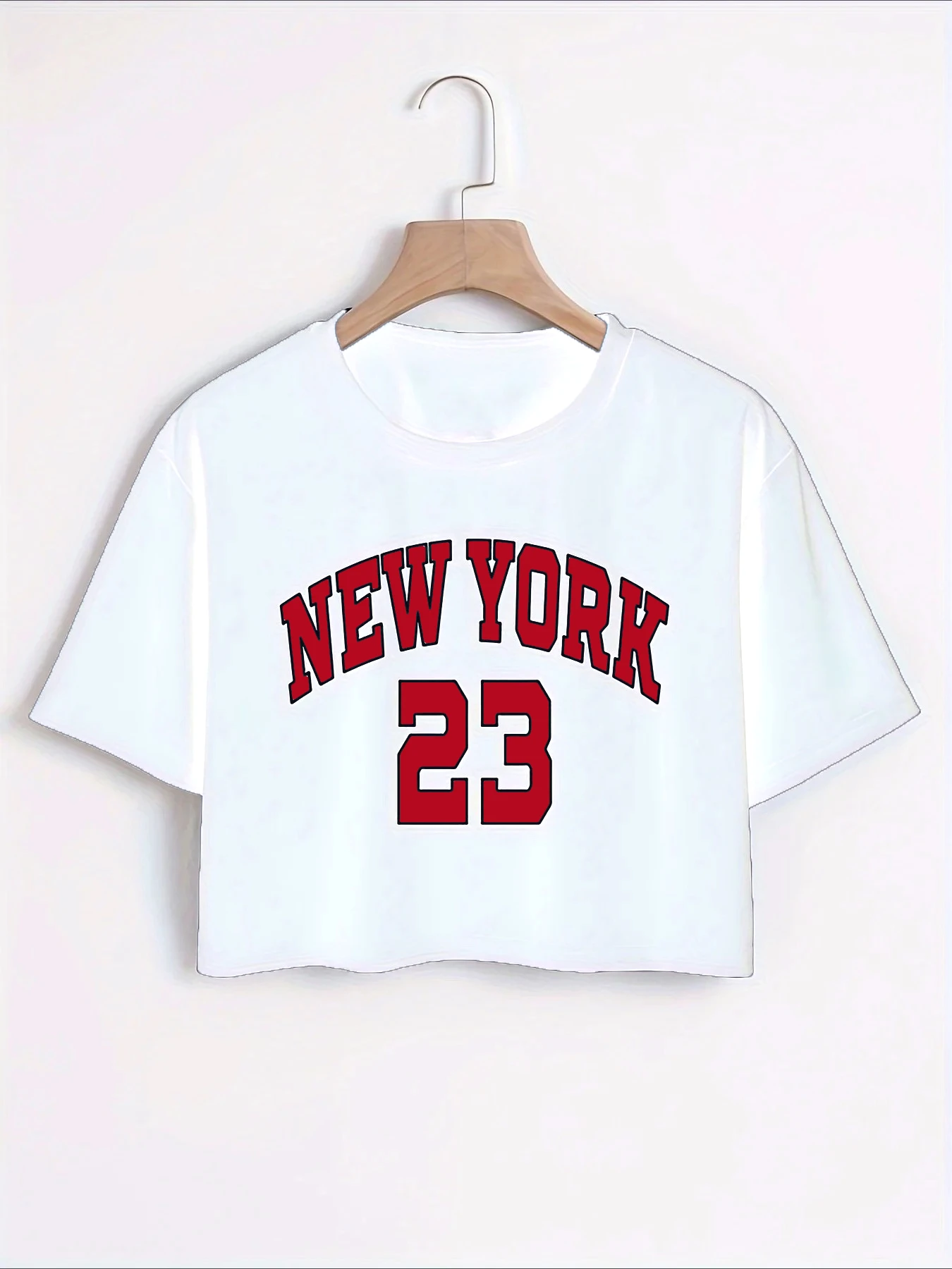 T-shirt court à imprimé lettre - Baby Clothing New York avis et prix