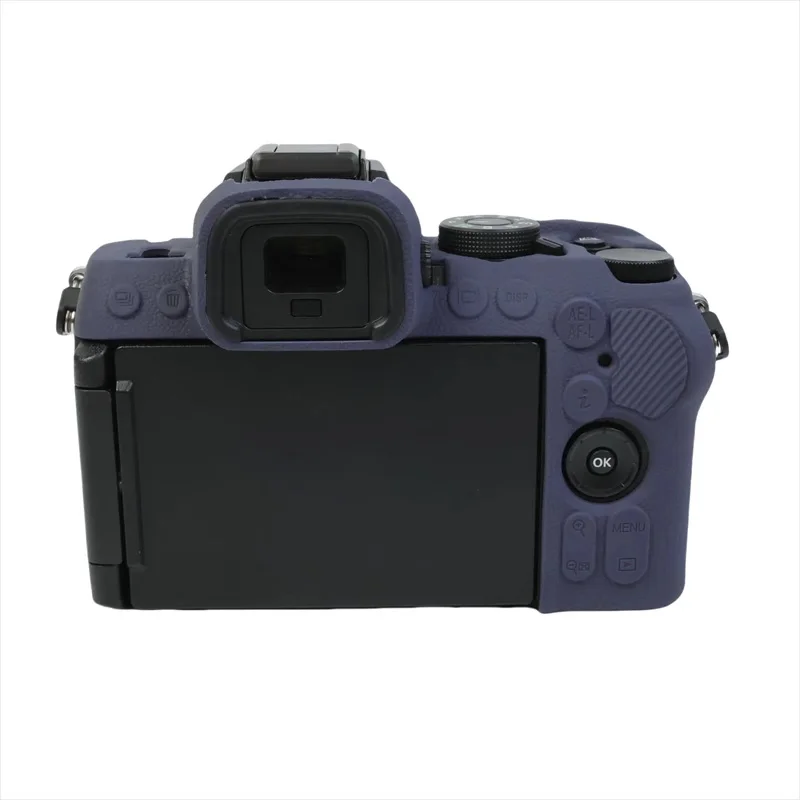 Capa de silicone para Nikon Z50 Mark II Z502 Capa macia para bolsa de pele de câmera