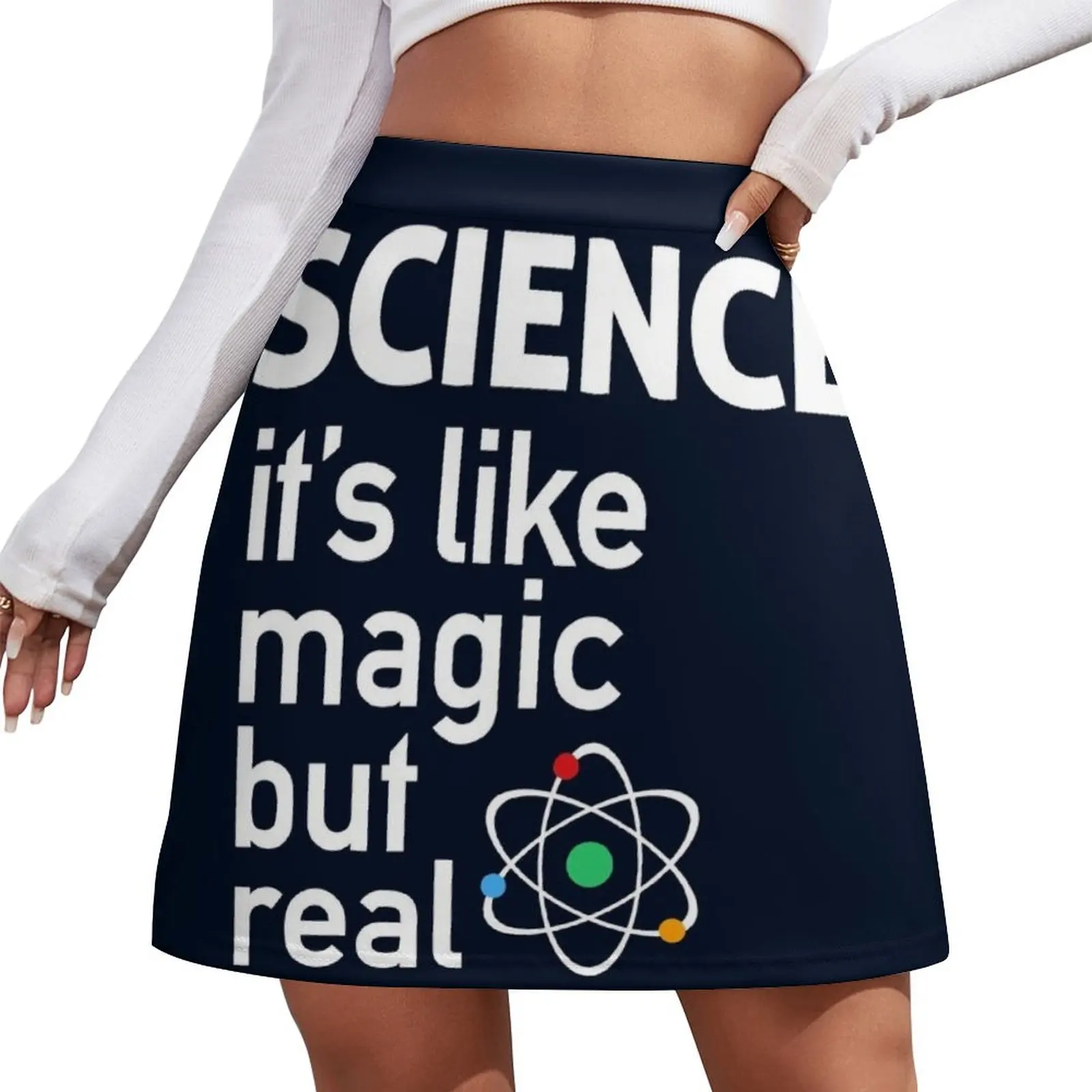 SCIENCE: It's Like Magic, But Real Mini Skirt luxury designer clothing women dress Skirt pants korean women's clothes