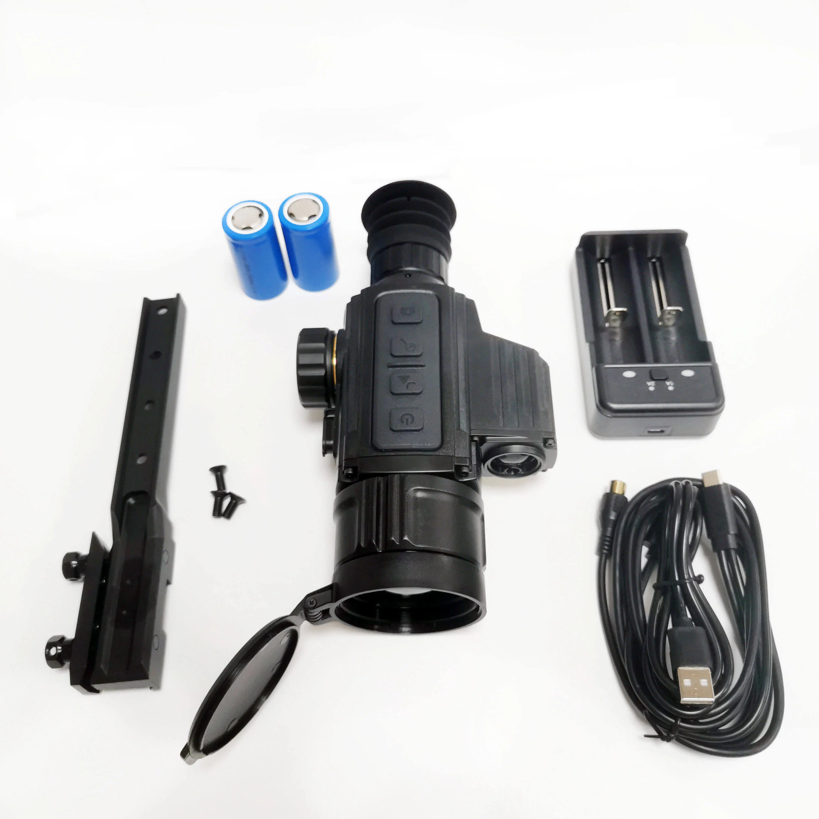 RS650 التصوير الحراري دقة البصر 640*512 الأشعة تحت الحمراء الحرارية الرؤية أحادي نطاق للصيد RS6 50 مللي متر البصر الحراري