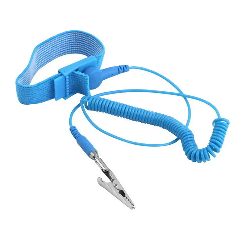 Cordless Wireless Clip Antistatic Anti Static ESD Wristband Wrist Strap Discharge Cables for Electronics Repair Work Tools