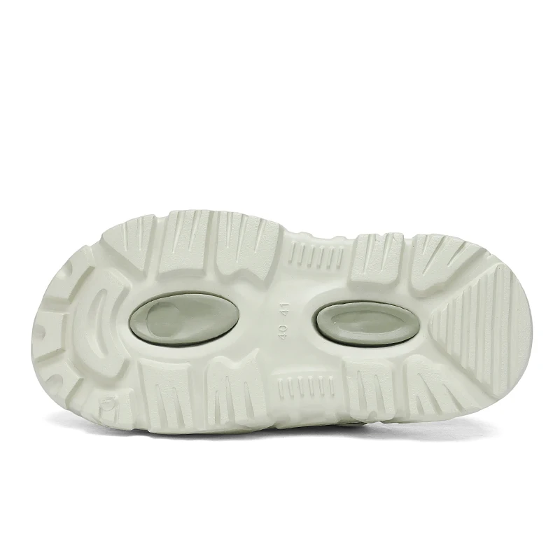 Herren- und Damen-Paar-Sommer-Outdoor-Rutschfeste, geruchshemmende, geschlossene Zehenpantoffeln, große Strand-Sandalen und Pantoffeln für – Detail 31