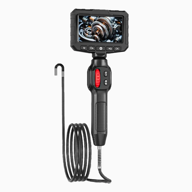 360 درجة اتجاهين التوجيه 2MP HD المنظار الصناعي 3.9/6 مللي متر عدسة واحدة لفحص أنابيب السيارة كاميرا المجاري Borescope