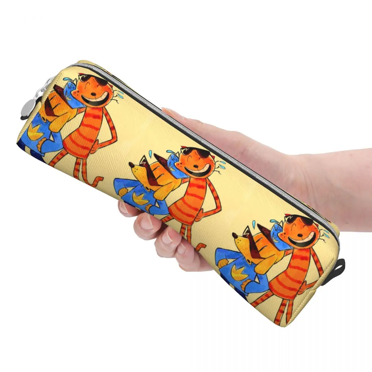 الكلب رجل ليل بيتي والكبير بيتي مروحة الفن مقلمة أكياس القلم صندوق القلم للبنين بنات مدرسة مكتب قلم رصاص الحقيبة حقيبة مستحضرات التجميل