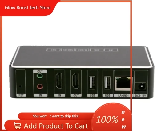 

Кодер HDMI NYLink Pi ENC1-V3, декодер NDI, 4K 1080P, SRT RTSP/RTMP/HTTP/HLS, H265, 8 ГБ eMMC, для прямых трансляций