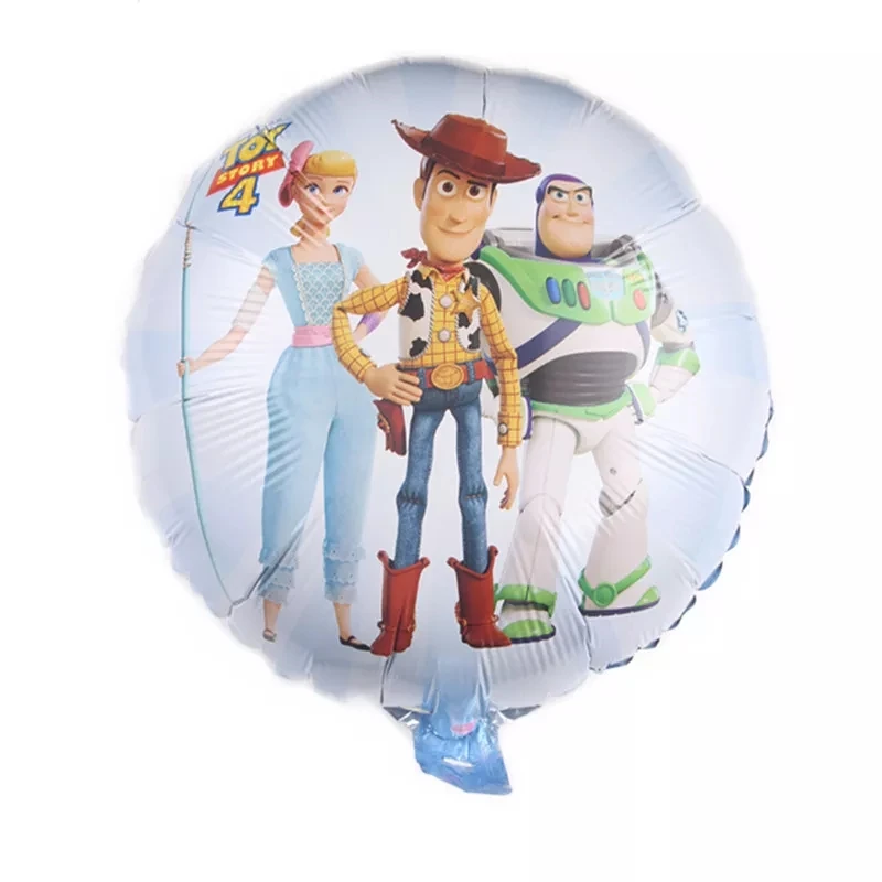 Disney Buzz Lightyear Kids 1st Number Balloon Set Toy Story Birthday Party Supplies Baby Shower Boy Party Decoration Globes