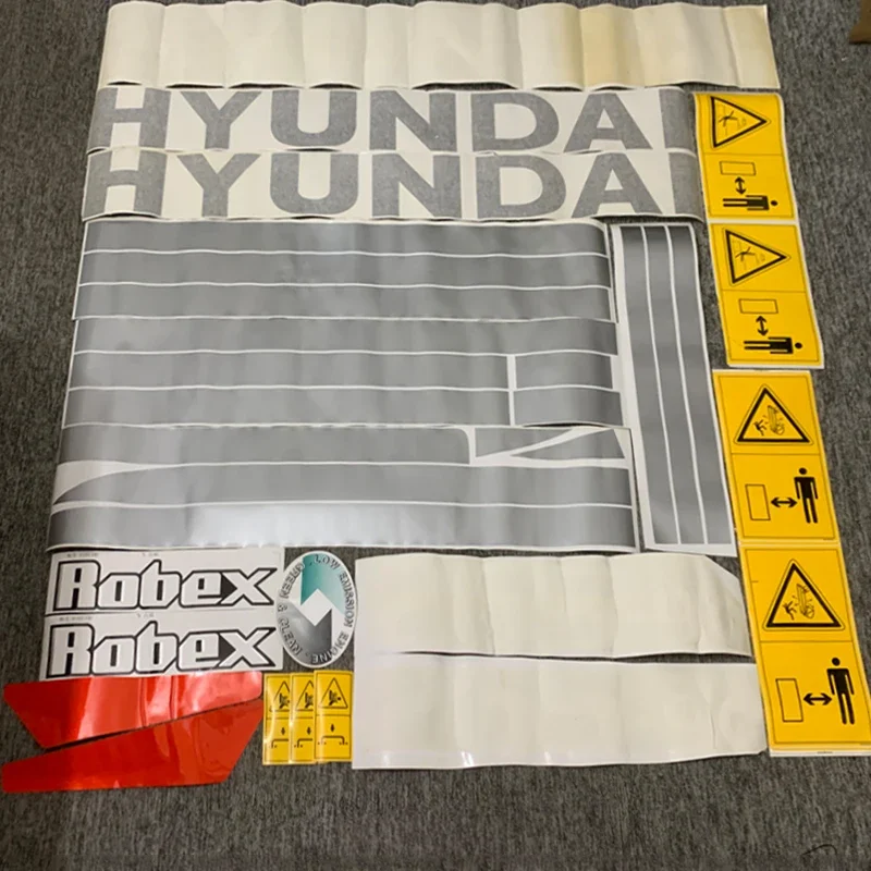 

Для R150-9 R210-9 R220-9 R225-9 R260-9 R335-9 Наклейка на весь корпус машины Пользовательские наклейки Наклейки на экскаватор