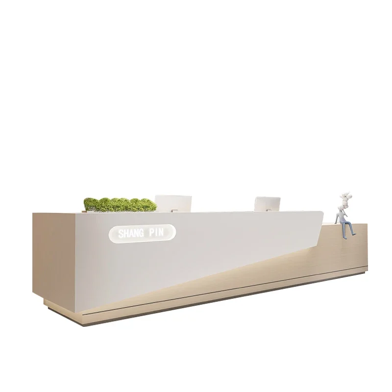 Salon Reception Desk Computer Furniture Help Home Counter Counters For Small Store Business Executive Office Cashier Table Cafe