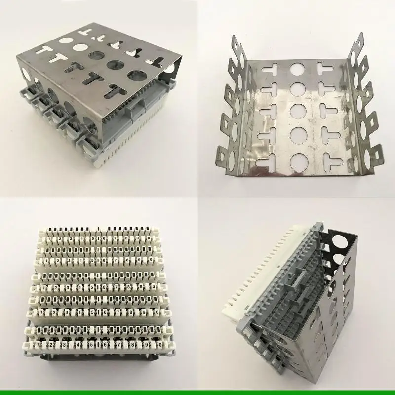 U55C MT-2201 Krone Type Back Mount Frame for Krone Module Telephone Module Bracket 3 5 Rows