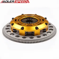 ADLERSPEED RACING TWIN DISC CLUTCH KIT +FLYWHEEL For TOYOTA CELICA ALL-TRAC GTS MR2 TURBO 3SGTE 2.0L