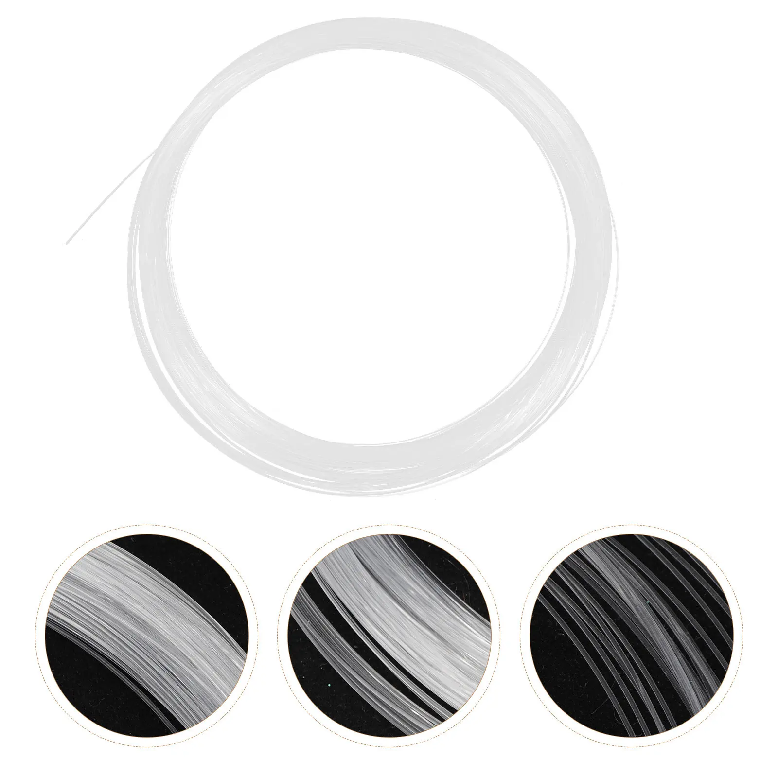 Optical Fiber Light String Transparent Solar Power Garden Yard Decoration Car Ceiling Lamp Optical Fiber Light