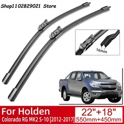 For Holden Colorado RG MK2 S-10 2012-2017 Car Accessories Front Windscreen Wiper Blade Brushes 2017 2016 2015 2014 2013 2012