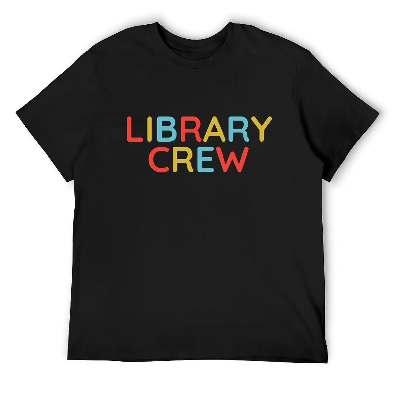 

Library Crew T-Shirt quick-drying korean fashion graphic t shirt vintage graphic t shirts men t shirts