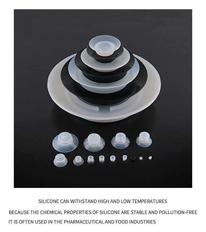 PA PFG1.5~20N  Series  Manipulator Pneumatic Accessories Industrial Rubber Sucker Suction  Cup Chuck