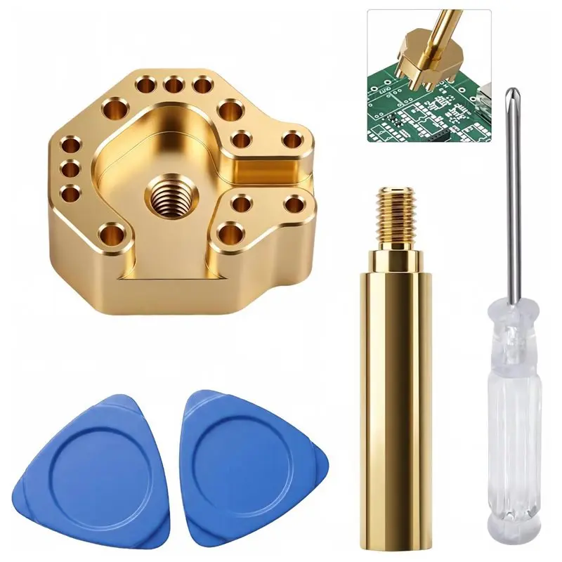 AS60-Multi-Hole Soldering Iron Kit For PS5 For One Series S& Switch Controllers- Joystick Replacement Tips