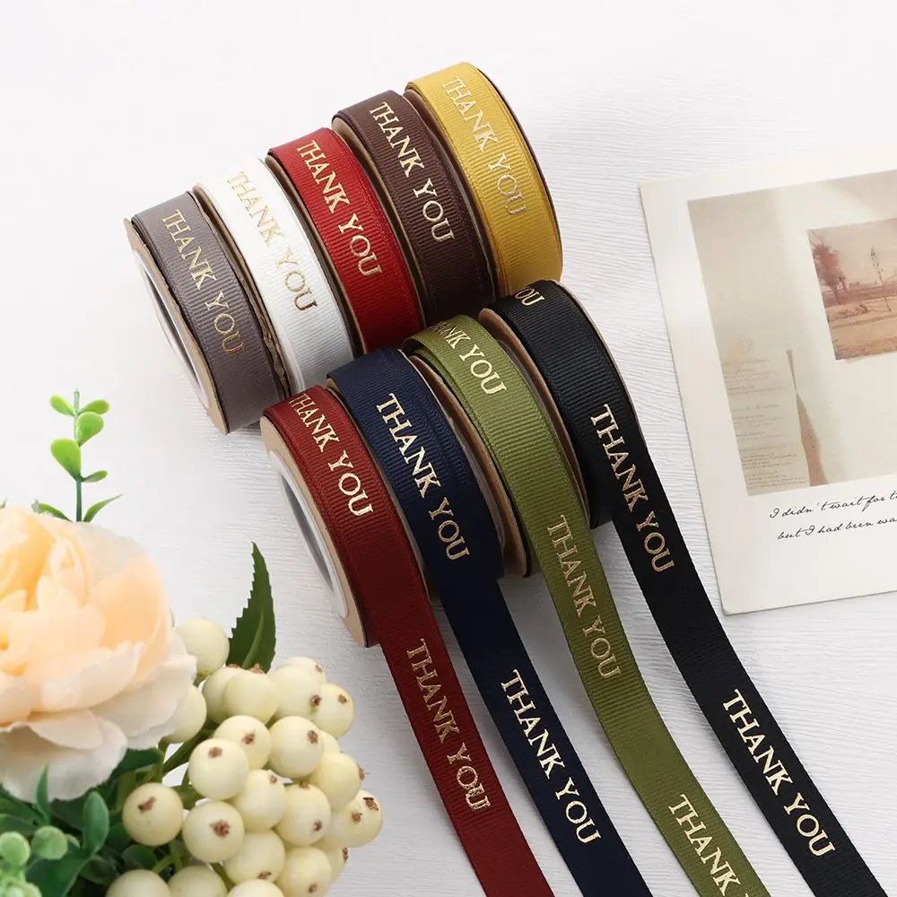 Satin Flower Packaging Organza Ribbon Cake Decorative Gift Gift DIY Gift Decoration Thank You Ribbon Satin Ribbon