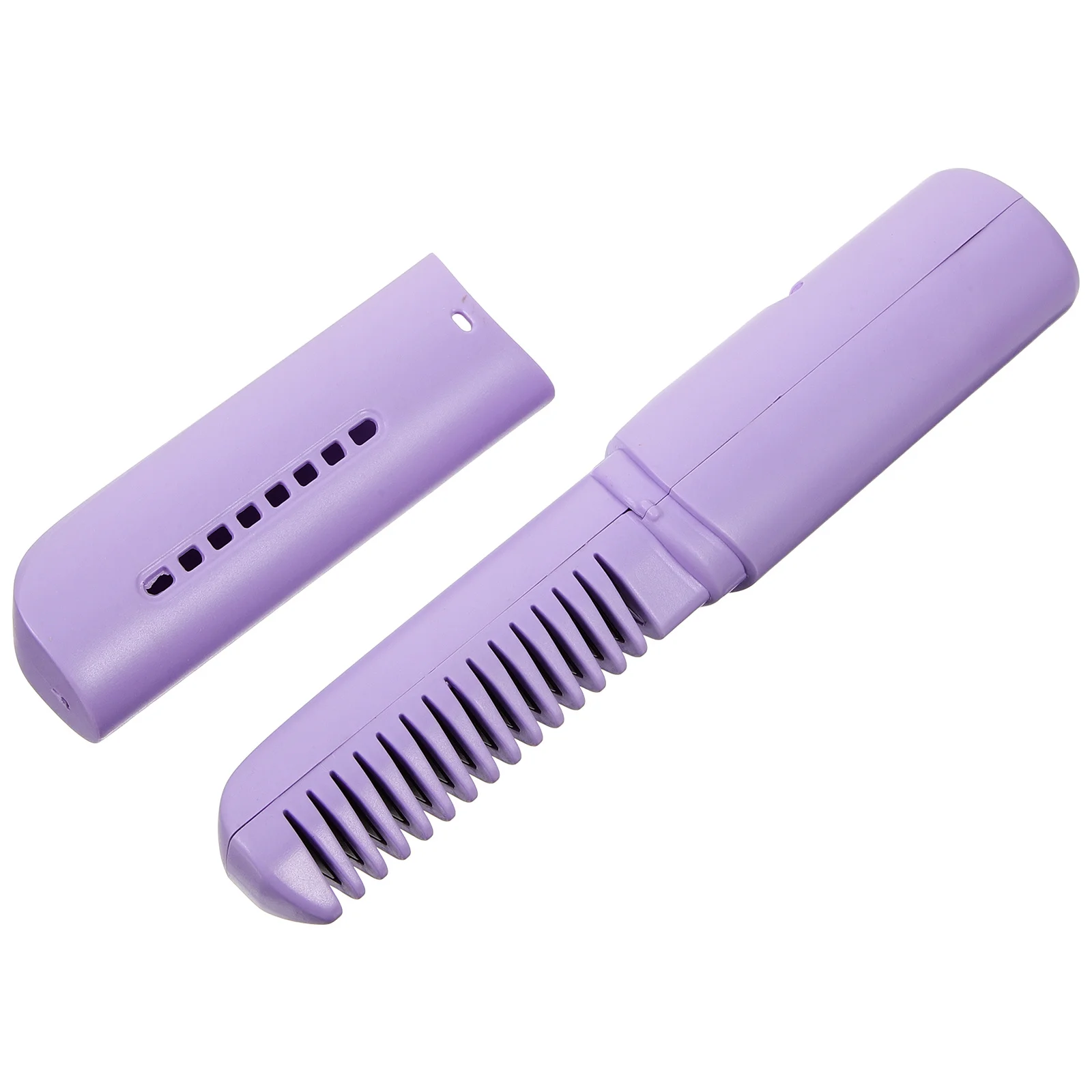 Heated Hair Straightening Comb Rechargeable Portable Styler with Massage Function for Healthy Shine Anytime Anywhere