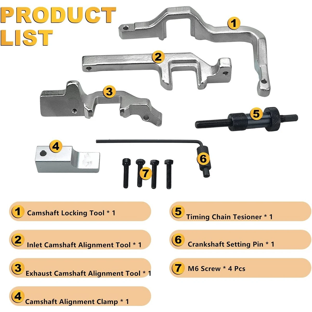 Engine Camshaft Alignment Locking Timing Tool Kit For BMW Mini Cooper N12 N14 1.4 1.6 Citroen Peugeot N13 N18 B16A