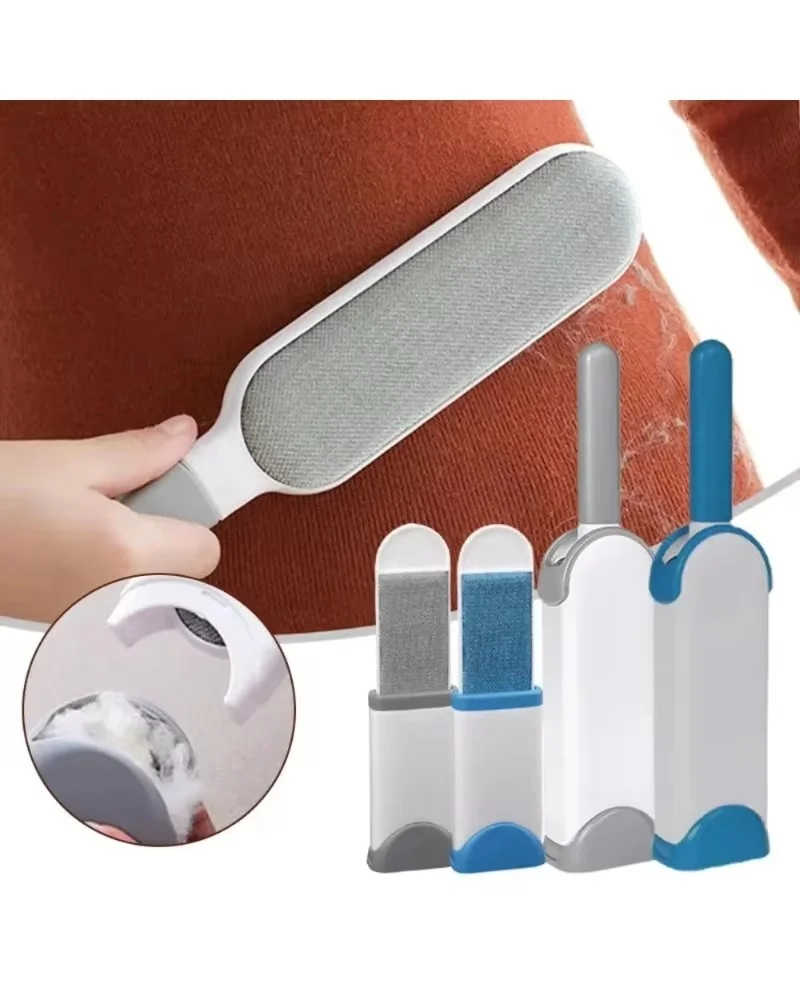 Magic Clothes Lint Remover Reusable Pet Cat Hair Fur Roller Brush Reusable Static Dusting Cleaning Brushes Manual Cleaner Tool