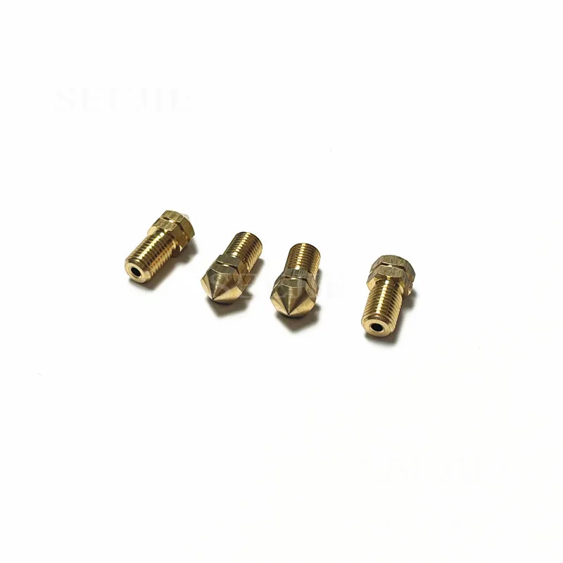 1pcs UM3 3D Printer Replace Print Brass Nozzle 0.4mm 0.25mm 0.6mm 0.8mm for Ultmaker 3 parts 1.75mm / 3.0mm filament