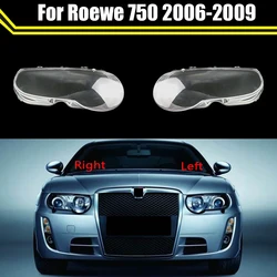 For Roewe 750 2006 2007 2008 2009 Car Front Lampshade Lamp Case Headlight Cover Transparent Light Caps Headlamp Shell Masks