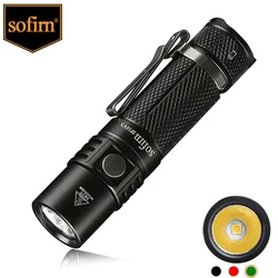 Sofirn SP10 V3.0 Mini LED Flashlight 14500 AA Pocket Light Torch LH351D 90 High CRI 5000K 1000lm Max Waterproof