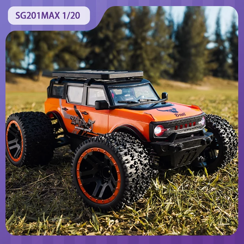 

SG201MAX/PRO 1/20 Rc Car 4WD Full-Scale High-Speed Car Professional Off-Road Racing Brushless 2.4G Remote Control Car Toy Gift