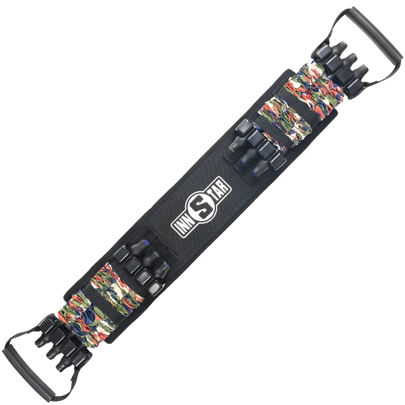 

Patented Product Adjustable Fitness Resistance Band With Fabric Covered Bench Press Push Up