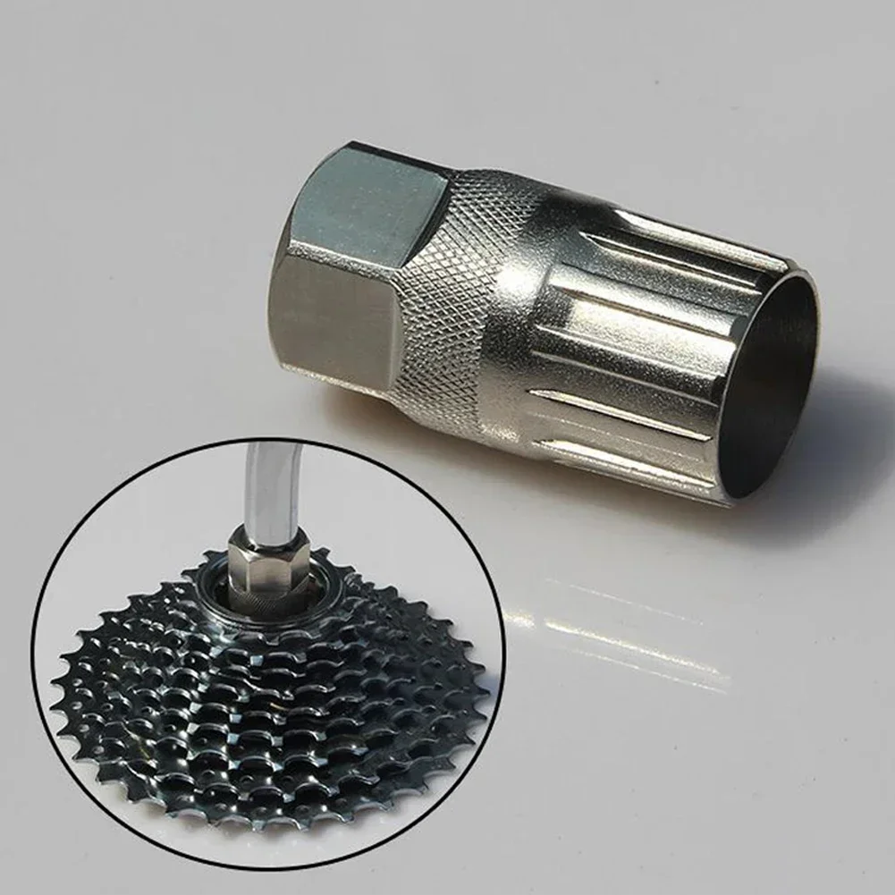 Lebycle Bicycle Cassette Flywheel Remover Sprocket Extractor Bike Upgrade Rotor Lockring Removal Repair Tools view 3
