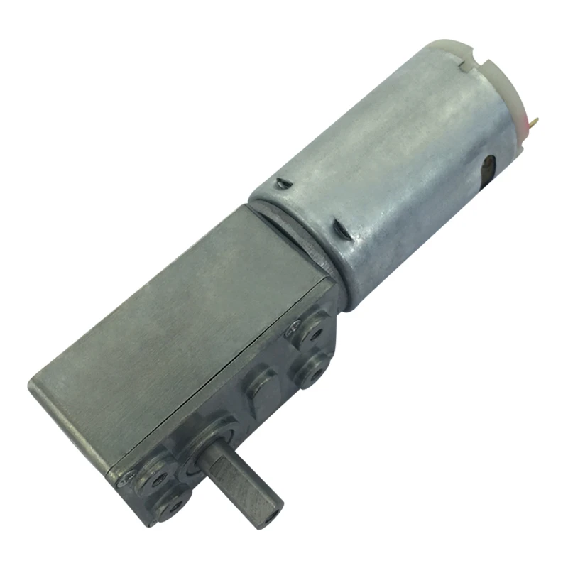 JGY-395 DC Turbo Worm Motor Geared Motor Square Reducer Motor 6V 12V 2.5/4.5/8/12/23/30/50/201RPM