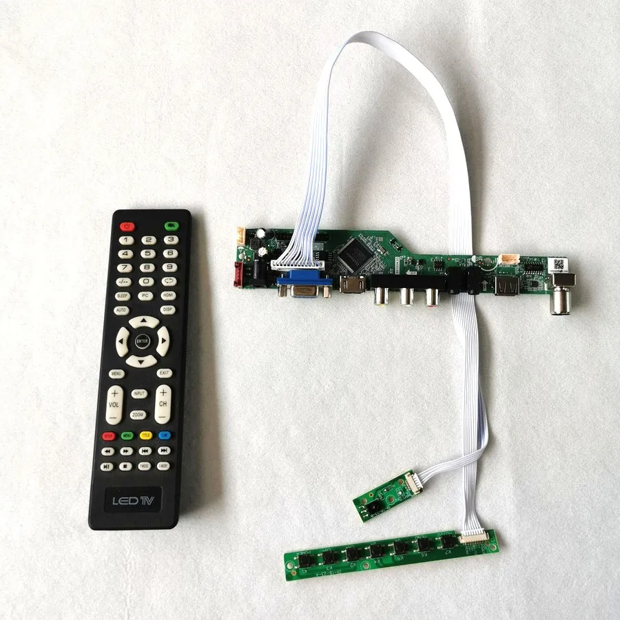 

LCD Controller Driver Board Fit B150PG01 B150PG03 B150PN01 TV Analog VGA+HDMI+AV+USB+IR 1CCFL Kit 30 Pin LVDS Monitor 1400*1050