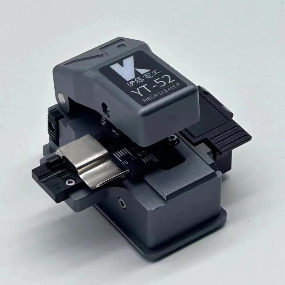 

[100% New] YT-52 High Precision Optical Fiber Cleaver with Scrap Collector - One Step