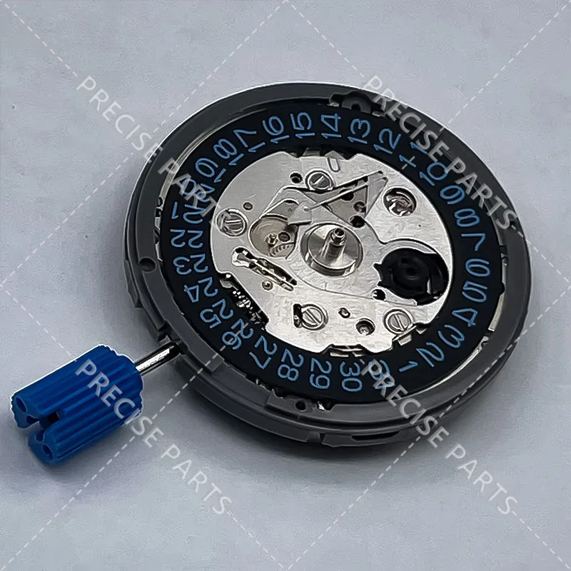 NH35 Movement High Accuracy Mechanical Automatic Watch Blue Numbers On Black Background Wristwatches Watch Wrist for Men