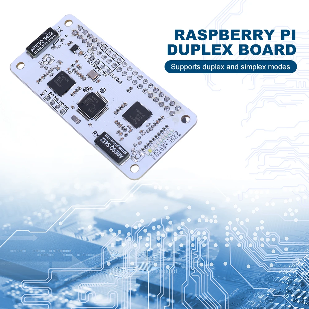 MMDVM Duplex Hotspot Board Buil-in Antenna Hotspot Board UHF VHF Support P25 DMR YSF Zero W 0W 2W 3B+ 4B 4B+ for Raspberry Pi