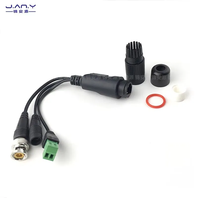 Hose data twisted pair transmitter video power data / audio three in one network cable power supply transceiver
