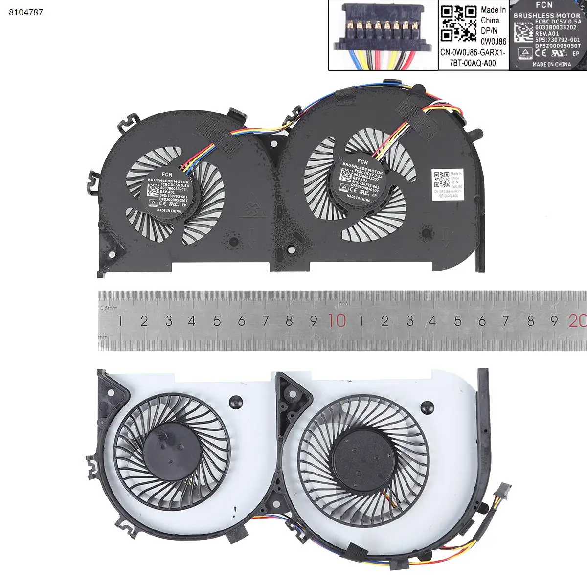 Laptop Cooling Fan for Lenovo IdeaPad 700 700-15ISK 700-17isk