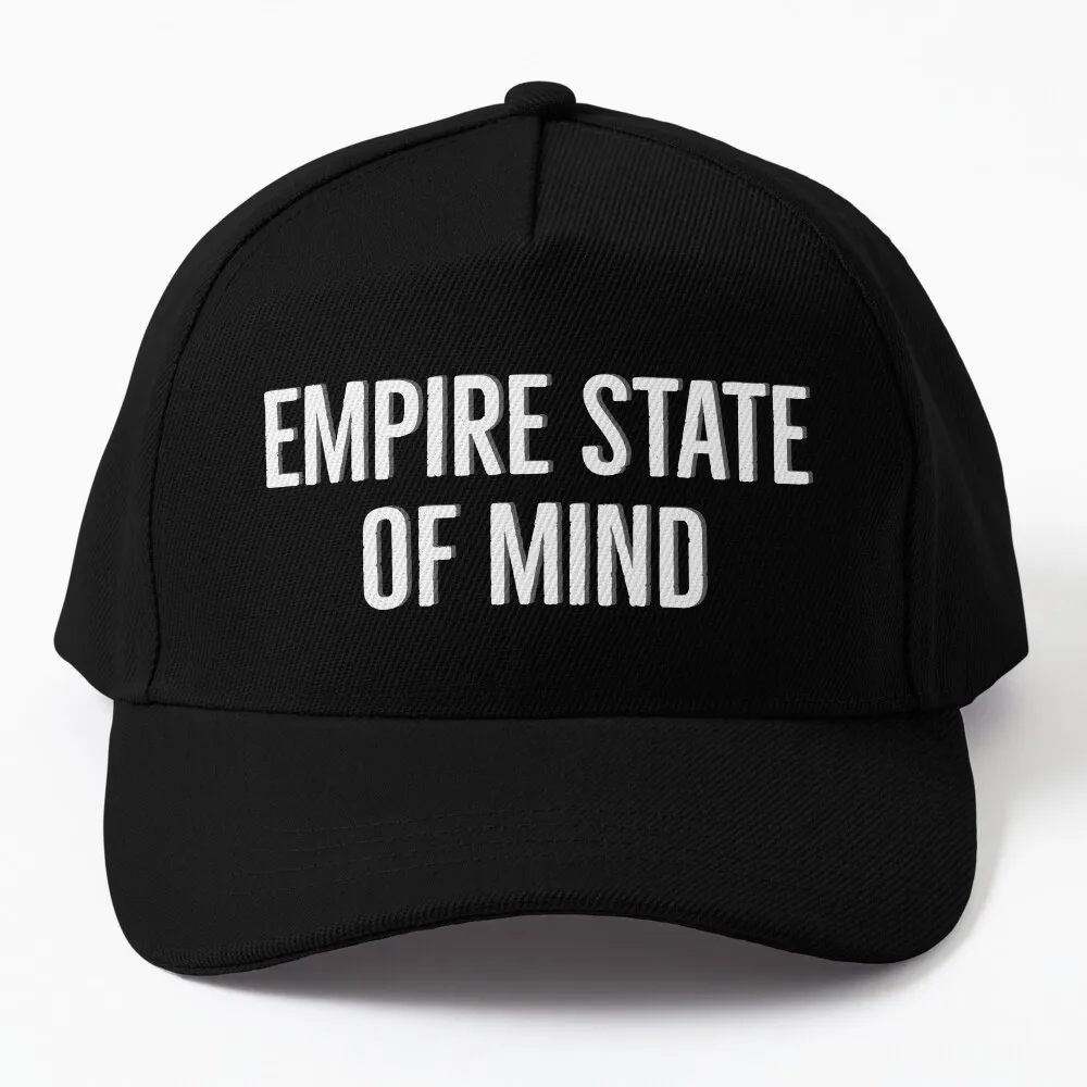 Empire state of mind Baseball Cap Trucker Cap Hat Beach fishing hat Male Custom Cap Men Caps Women's